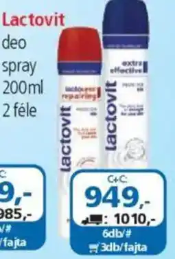 ÁRKLUB Lactovit deo spray ajánlat