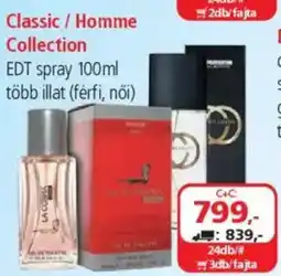 ÁRKLUB Classic / Homme Collection EDT spray ajánlat