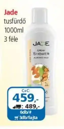 ÁRKLUB Jade tusfürdő ajánlat