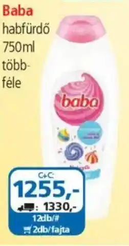 ÁRKLUB Baba habfürdő ajánlat