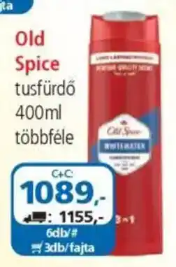 ÁRKLUB Old Spice tusfürdő ajánlat
