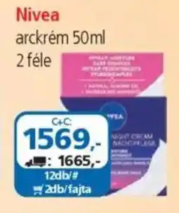 ÁRKLUB Nivea arckrém ajánlat