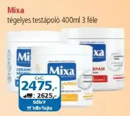 ÁRKLUB Mixa tégelyes testápoló ajánlat