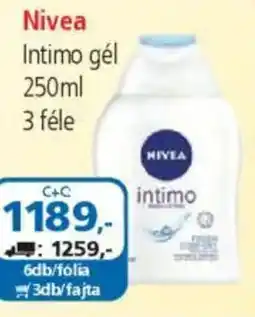 ÁRKLUB Nivea Intimo gél ajánlat