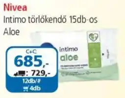 ÁRKLUB Nivea Intimo törlőkendő ajánlat