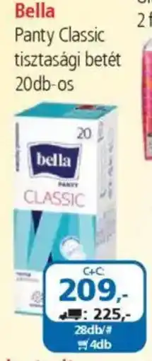 ÁRKLUB Bella Panty Classic tisztasági betét ajánlat