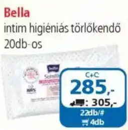 ÁRKLUB Bella intim higiéniás törlőkendő ajánlat