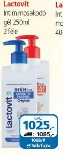ÁRKLUB Lactovit Intim mosakodó gél ajánlat