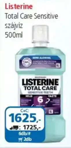 ÁRKLUB Listerine Total Care Sensitive szájvíz ajánlat