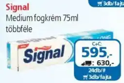 ÁRKLUB Signal Medium fogkrém ajánlat
