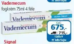 ÁRKLUB Vademecum fogkrém ajánlat