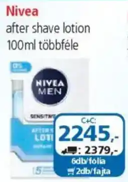 ÁRKLUB Nivea after shave lotion ajánlat