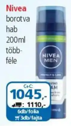 ÁRKLUB Nivea borotva hab ajánlat