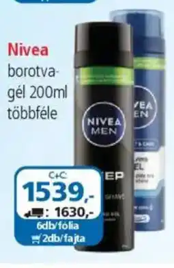 ÁRKLUB Nivea borotva- gél ajánlat