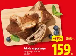 Lidl Szilvás purpur batyu ajánlat