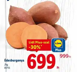 Lidl Édesburgonya ajánlat