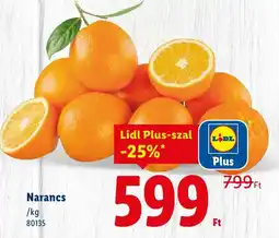 Lidl Narancs ajánlat
