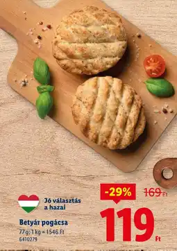 Lidl Betyár pogácsa ajánlat