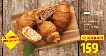 Lidl Mézeskalácsos tekercs ajánlat