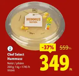Lidl Chef Select Hummusz ajánlat