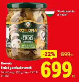 Lidl Korona Erdei gombakeverék ajánlat