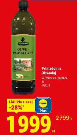 Lidl Primadonna Olívaolaj ajánlat