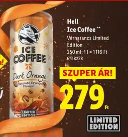 Lidl Hell Ice Coffee ajánlat