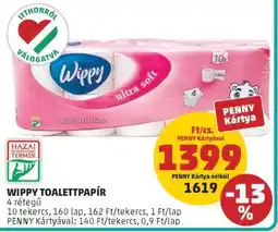 PENNY Wippy Toalettpapír ajánlat