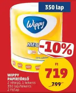 PENNY Wippy Papírtörlő ajánlat