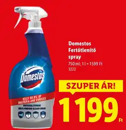 Lidl Domestos Fertőtlenítő spray ajánlat