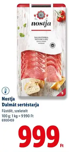 Lidl Nostja Dalmát sertéstarja ajánlat
