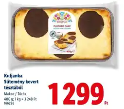 Lidl Kuljanka Sütemény kevert tésztából ajánlat