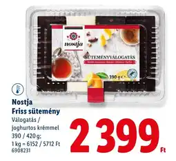 Lidl Nostja Friss sütemény ajánlat