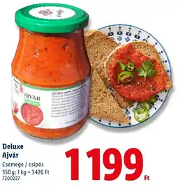 Lidl Deluxe Ajvár ajánlat