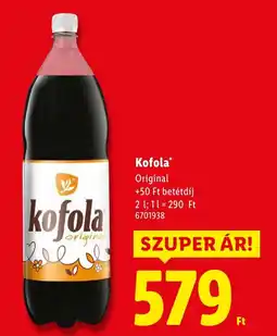 Lidl Kofola ajánlat
