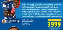 Lidl Brit Premium by Nature Nedves kutyaeledel ajánlat