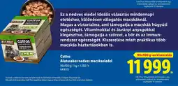 Lidl Cattos Alutasakos nedves macskaeledel ajánlat