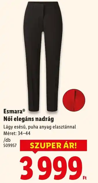 Lidl Esmara Női elegáns nadrág ajánlat