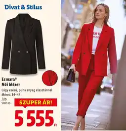Lidl Esmara Női blézer ajánlat