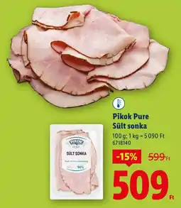 Lidl Pikok Pure Sült sonka ajánlat