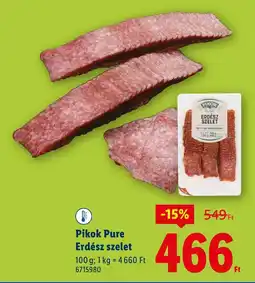 Lidl Pikok Pure Erdész szelet ajánlat