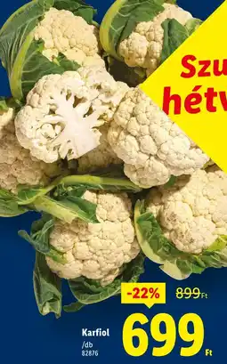 Lidl Karfiol ajánlat