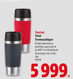 Lidl Tefal Termoszbögre ajánlat