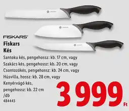 Lidl Fiskars Kés ajánlat