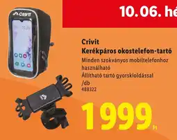 Lidl Crivit Kerékpáros okostelefon-tartó ajánlat