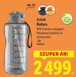 Lidl Crivit Kulacs ajánlat