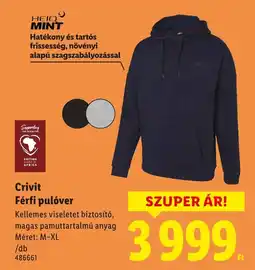 Lidl Crivit Férfi pulóver ajánlat