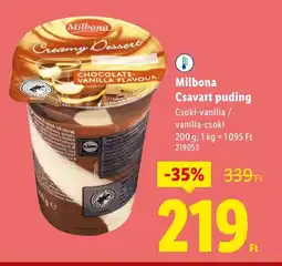 Lidl Milbona Csavart puding ajánlat