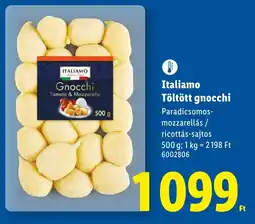 Lidl Italiamo Töltött gnocchi ajánlat