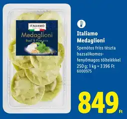 Lidl Italiamo Medaglioni ajánlat